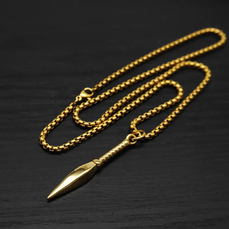 Men Titanium Steel Punk Necklace Daily Wear