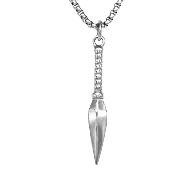 Men Titanium Steel Punk Necklace Daily Wear