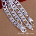Men's 12MM Silver Chain Necklace