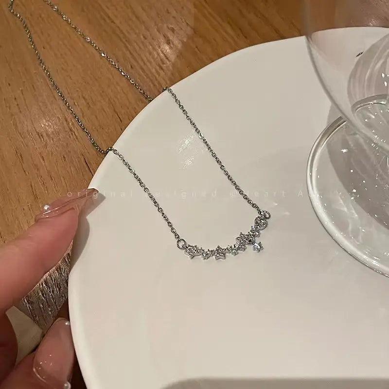 Summer Pearl Necklace Women Luxury Daily Wear Trendy