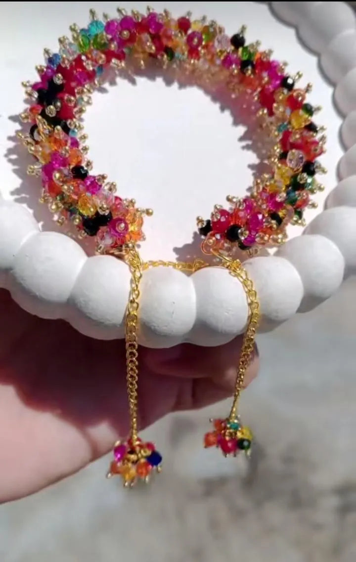 Multicolor Indian Gajrey Bracelet for Women